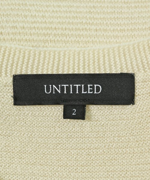 UNTITLED（アンタイトル）ニット・セーター 白 サイズ:2(M位) レディース/2200690275018