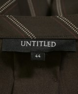 UNTITLED（アンタイトル）ワンピース 茶 サイズ:F レディース/2200684038032
