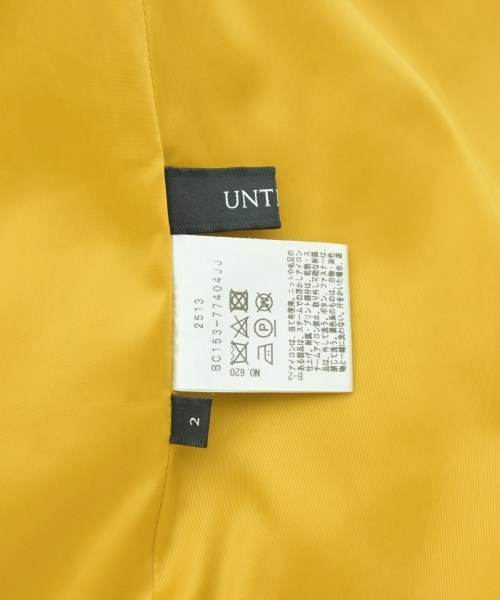 UNTITLED（アンタイトル）ロング・マキシ丈スカート 黄 サイズ:2(M位) レディース/2200690685022