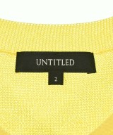 UNTITLED（アンタイトル）ニット・セーター 黄 サイズ:2(M位) レディース/2200686320067