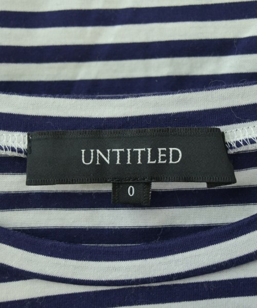 UNTITLED（アンタイトル）Tシャツ・カットソー 黒 サイズ:0(XS位) レディース/2200686549123
