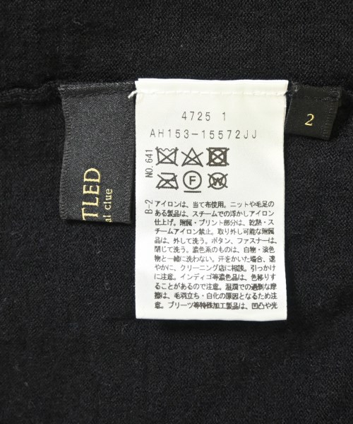 UNTITLED（アンタイトル）ニット・セーター 黒 サイズ:2(M位) レディース/2200687282050