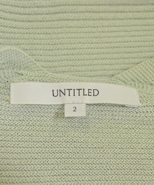 UNTITLED（アンタイトル）ニット・セーター 緑 サイズ:2(M位) レディース/2200688512026