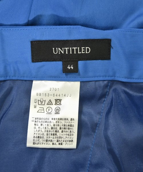 UNTITLED（アンタイトル）その他 青 サイズ:44(XL位) レディース/2200691464985