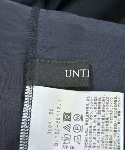 UNTITLED（アンタイトル）ブラウス 紺 サイズ:2(M位) レディース/2200686059059