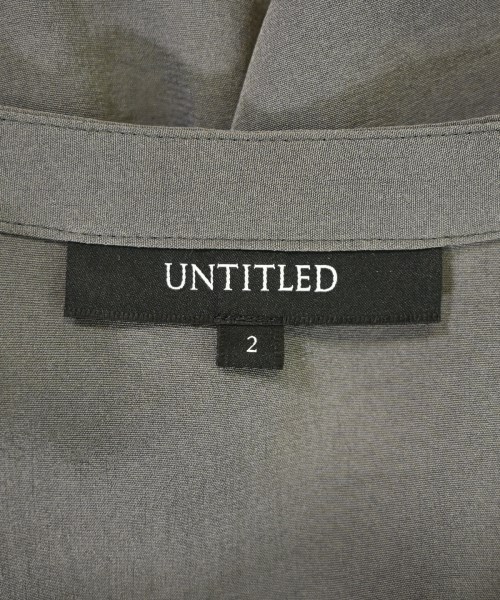 UNTITLED（アンタイトル）ブラウス グレー サイズ:2(M位) レディース/2200686059066