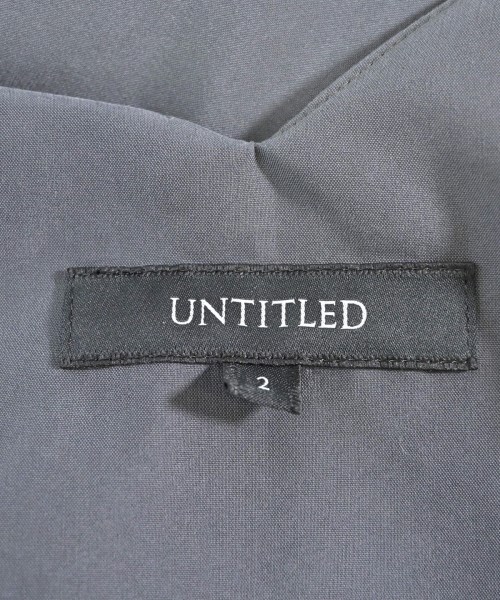 UNTITLED（アンタイトル）ワンピース グレー サイズ:2(M位) レディース/2200686059103