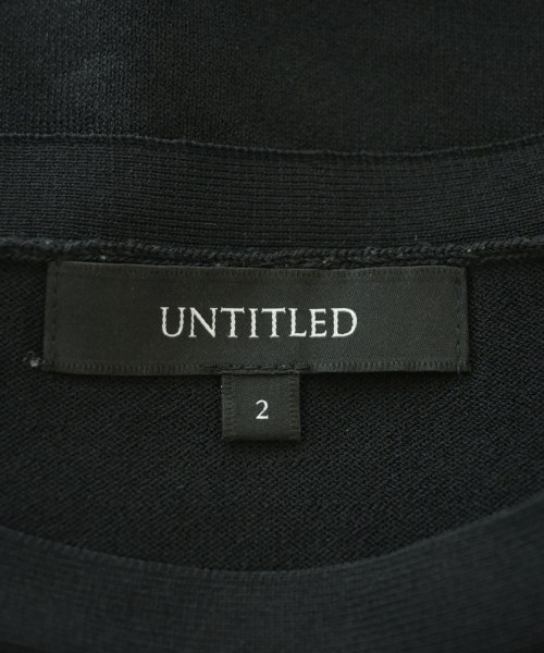 UNTITLED（アンタイトル）ニット・セーター 黒 サイズ:2(M位) レディース/2200688928056