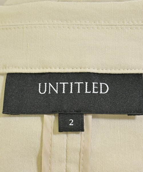 UNTITLED（アンタイトル）テーラードジャケット ベージュ サイズ:2(M位) レディース/2200688928094