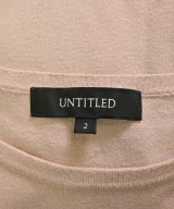 UNTITLED（アンタイトル）ニット・セーター ピンク サイズ:2(M位) レディース/2200684012018