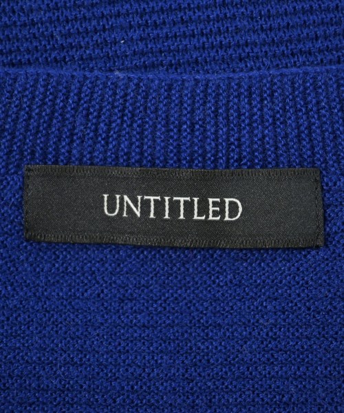 UNTITLED（アンタイトル）ニット・セーター 青 サイズ:2LT(XL位) レディース/2200685913048