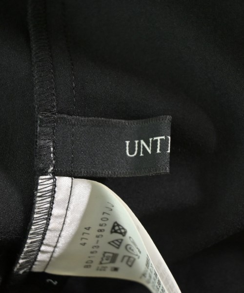 UNTITLED（アンタイトル）ワンピース 黒 サイズ:2(M位) レディース/2200685913086