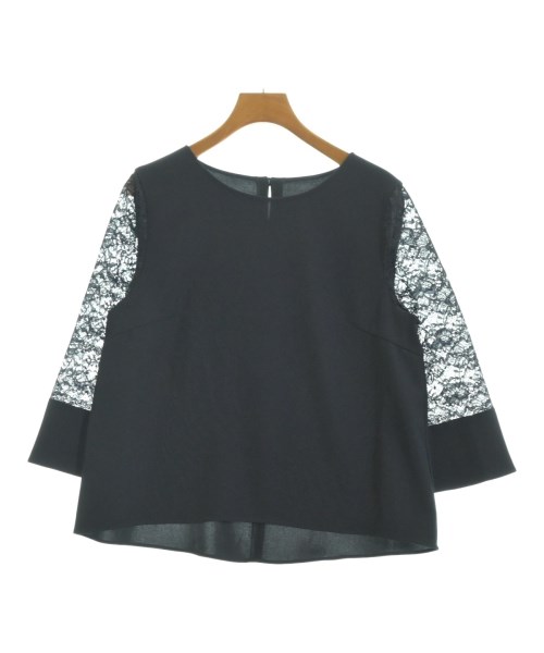 UNTITLED(アンタイトル)ブラウス 紺 サイズ:3(L位)/2200685913116