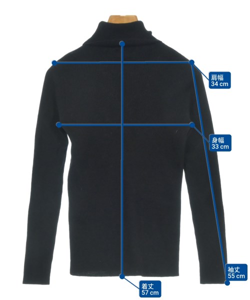 I C B（アイシービー）ニット・セーター 黒 サイズ:S レディース/2200633299347