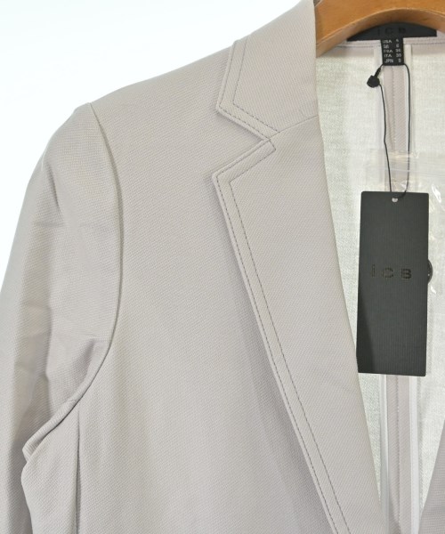 I C B（アイシービー）テーラードジャケット グレー サイズ:38(M位) レディース/2200636416055