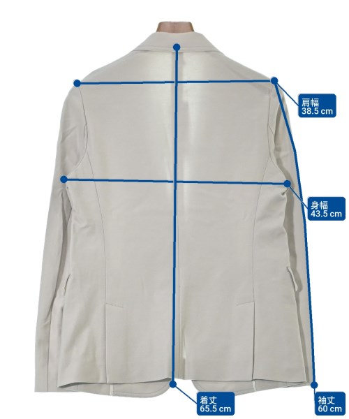 I C B（アイシービー）テーラードジャケット グレー サイズ:38(M位) レディース/2200636416055