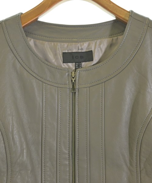 I C B（アイシービー）ライダース グレー サイズ:40(M位) レディース/2200634993107