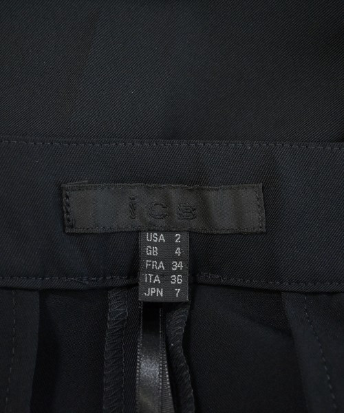 I C B（アイシービー）スラックス 黒 サイズ:7(S位) レディース/2200629725119
