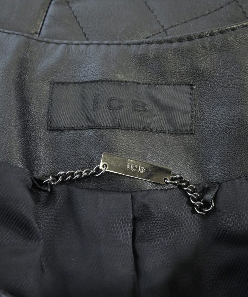 I C B（アイシービー）ライダース 黒 サイズ:2(M位) レディース/2200629612013