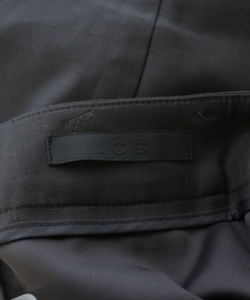 I C B（アイシービー）スラックス 茶 サイズ:2(M位) レディース/2200642889034