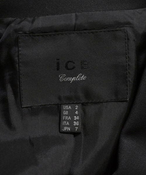 I C B（アイシービー）カジュアルジャケット 黒 サイズ:2(M位) レディース/2200622020112