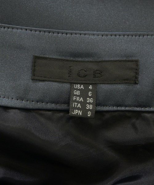 I C B（アイシービー）ロング・マキシ丈スカート 青 サイズ:38(M位) レディース/2200622089324