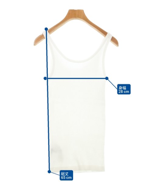 I C B（アイシービー）タンクトップ 白 サイズ:L レディース/2200616602164