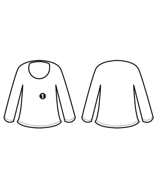 I C B（アイシービー）ブラウス 白 サイズ:2(M位) レディース/2200629268098