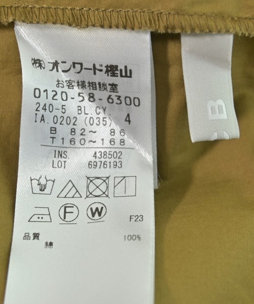 I C B（アイシービー）ブラウス 茶 サイズ:4(XL位) レディース/2200632465026