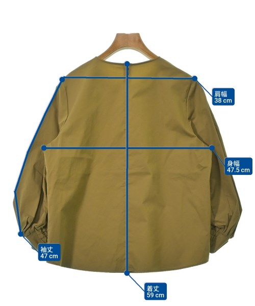 I C B（アイシービー）ブラウス 茶 サイズ:4(XL位) レディース/2200632465026