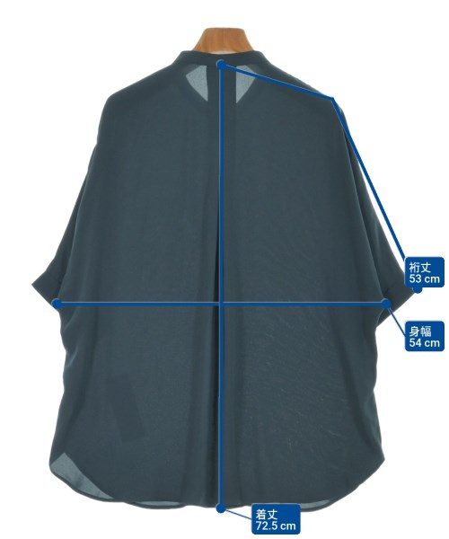 I C B（アイシービー）ブラウス 青 サイズ:M レディース/2200616732298