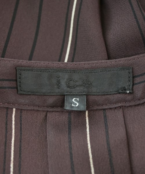 I C B（アイシービー）ブラウス 茶 サイズ:S レディース/2200616732328