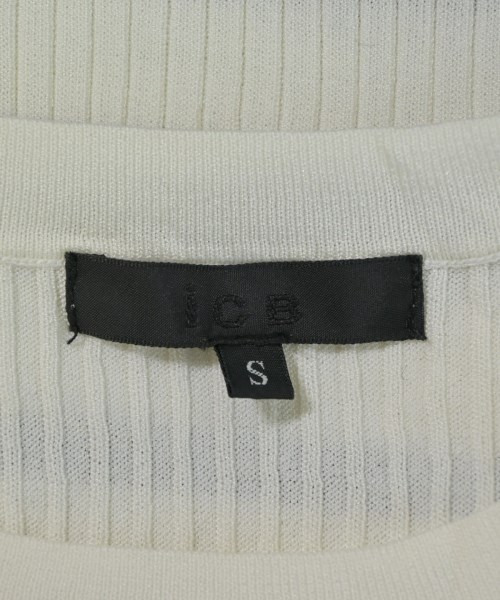 I C B（アイシービー）ニット・セーター 白 サイズ:S レディース/2200587427056