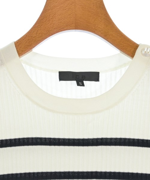 I C B（アイシービー）ニット・セーター 白 サイズ:S レディース/2200587427056