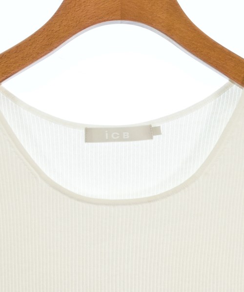I C B（アイシービー）ノースリーブ 白 サイズ:S レディース/2200587427148