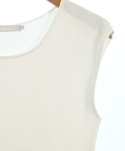 I C B（アイシービー）ノースリーブ 白 サイズ:S レディース/2200587427148