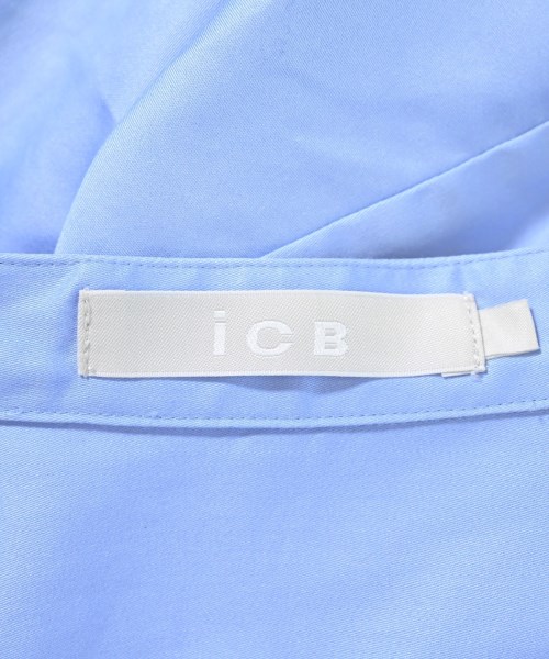 I C B（アイシービー）カジュアルシャツ 青 サイズ:4(M位) レディース/2200611537010