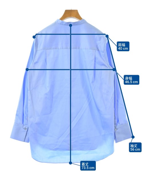 I C B（アイシービー）カジュアルシャツ 青 サイズ:4(M位) レディース/2200611537010