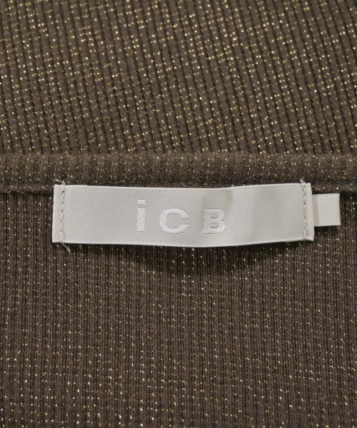 I C B（アイシービー）タンクトップ 茶 サイズ:S レディース/2200618579037