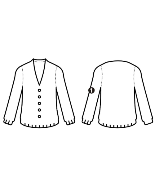 I C B（アイシービー）カーディガン ベージュ サイズ:S レディース/2200669012347