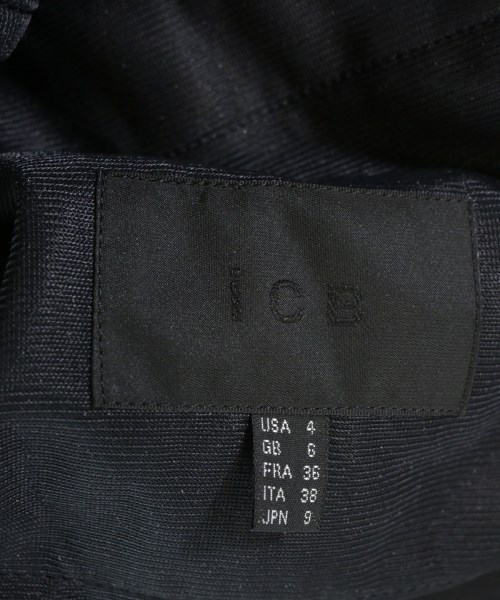 I C B（アイシービー）ダッフルコート 黒 サイズ:9(M位) レディース/2200672157028