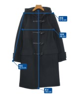 I C B（アイシービー）ダッフルコート 黒 サイズ:9(M位) レディース/2200672157028