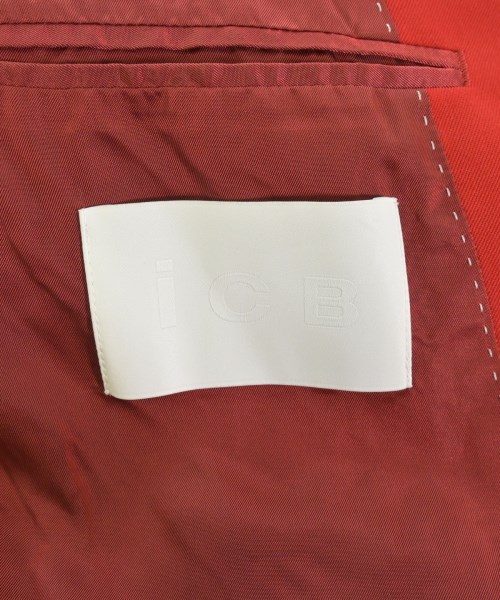 I C B（アイシービー）テーラードジャケット 赤 サイズ:4(M位) レディース/2200676792041