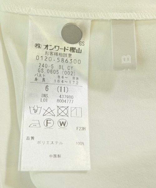I C B（アイシービー）ブラウス 白 サイズ:6(M位) レディース/2200689278075