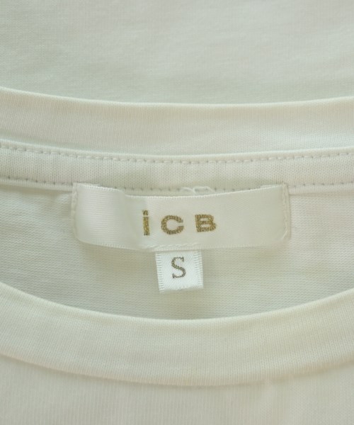 I C B（アイシービー）Tシャツ・カットソー 白 サイズ:S レディース/2200698351110