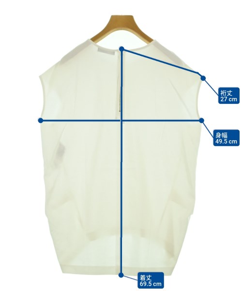 I C B（アイシービー）ノースリーブ 白 サイズ:S レディース/2200650804012