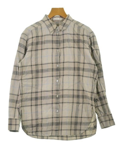 I C B(アイシービー)カジュアルシャツ ベージュ サイズ:6(L位)/2200654976074