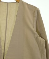 I C B（アイシービー）ノーカラージャケット ベージュ サイズ:2(S位) レディース/2200708894064