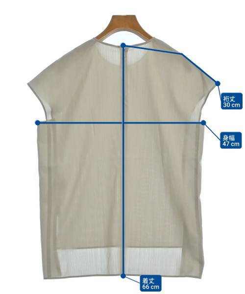 I C B（アイシービー）ブラウス グレー サイズ:4(XL位) レディース/2200610259043