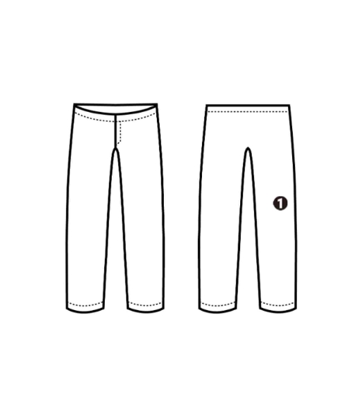 I C B（アイシービー）デニムパンツ 白 サイズ:32(XXL位) レディース/2200647903117